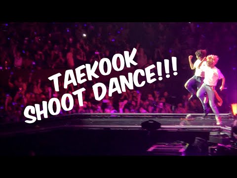 Jungkook & Taehyung (Taekook) Shoot Dance in Fort Worth, TX Day 2 || 091618