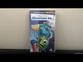 Monsters Inc UK VHS Unboxing