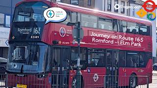 SLN 82189 on Bus Route 165