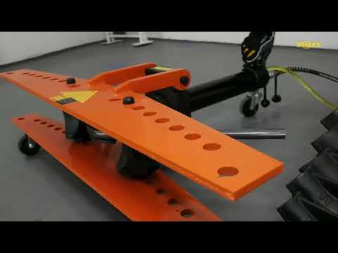 TOR HHW-3D - трубогиб электрогидравлический tor118762, видео 2