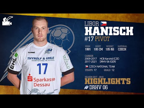 #17 LIBOR HANISCH | Pivot | Handball | HIGHLIGHTS 2017/18 | DRHV 06 | 2.BUNDESLIGA