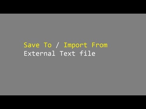 Simplest Way To JavaFX - 7-  Creating Simple Text Editor -Part 2- Import/-SaveTo External file