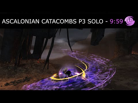[qT] Ascalonian Catacombs Path 3 Solo | 9:59 | Mesmer