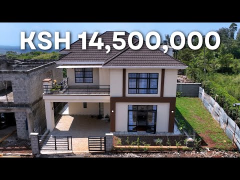 Inside Ksh.15,000,000 4Bedroom Mansion House Tour in Ngong Kibiko #Kenya #property #villa #home