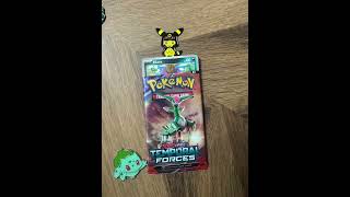 Pokemon Temporal Forces Pack Opening #pokemontiktok #pokemon #stopmotion #pokemonpackopening