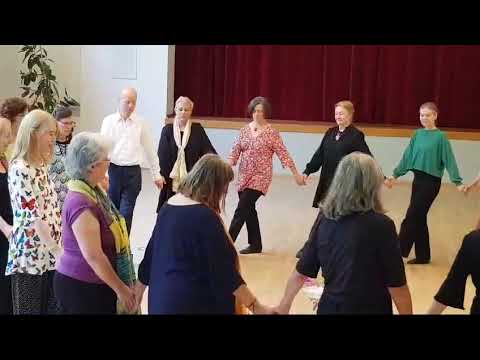 Dance of Gratitude with Friedel and Saskia in Schloss Hersberg, Germany