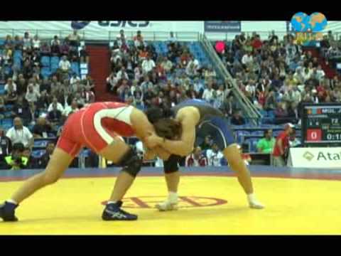 OCHIRBAT Burmaa (MGL) -- HAMAGUCHI Kyoko (JPN)  1/4 Finale