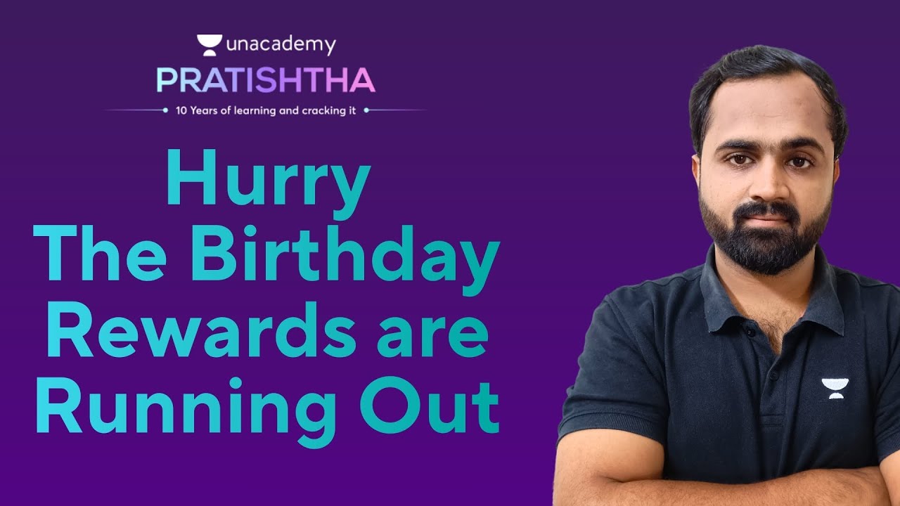 Unacademy Anniversary Special | Amazing Gifts for All Competitive Exam Aspirants