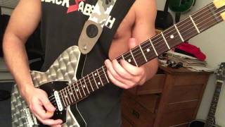 Black Sabbath: Wasp / Behind The Wall Of Sleep - Guitar Cover