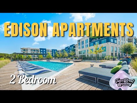 Edison 2 Bedroom Model apartment Tour