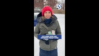 Meteorologist explains the different types of precipitation as we track this winter snowstorm