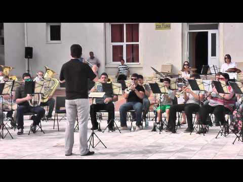 Fanfara Soli Deo Gloria Turneu 2014 Europa_Harsova RO_ marsul "Statornic"