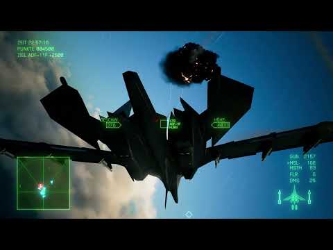 ADA-01A Adler Ace Combat 7 Full Campaign Run (Mission 20) Final