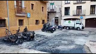 Incendi a la Part Alta de Tarragona