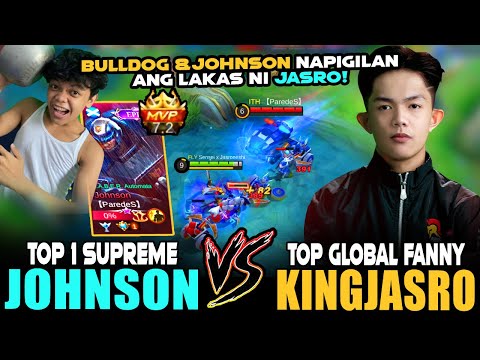 KINGJASRO NABALAGBAG NI BULLDOG AT NANG TOP 1 SUPREME JOHNSON! ~ MOBILE LEGENDS