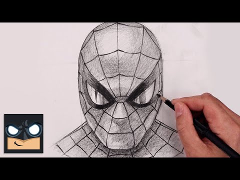 How To Draw Spider Man Sketch Tutorial