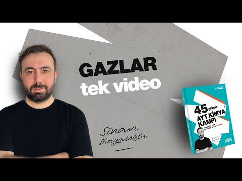 Gazlar - tek video - 45 Günde AYT Kimya Kampı - 2026