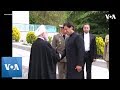 Iran President welcomes Pakistan PM Khan with honor guard