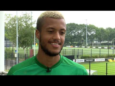 Richairo Zivkovic traint mee met FC Groningen