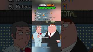 Ranking Random Moments Family Guy
