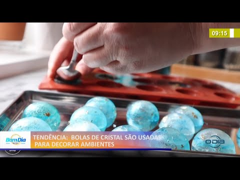 Bolas de cristal são tendência na decoração de ambientes 25 02 2021