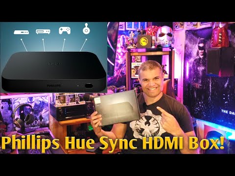 Philips Hue Sync HDMI Box Unboxing and Review Demo