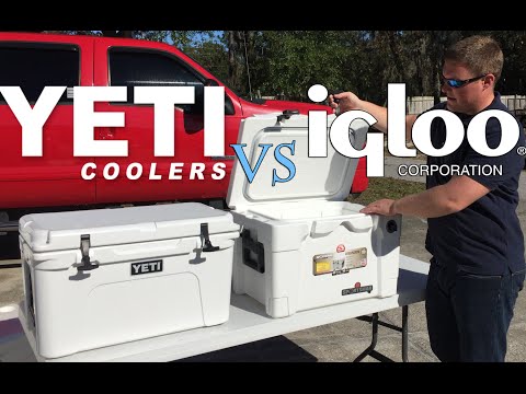 Yeti Tundra Vs Igloo Sportsman Cooler, Is It Worth $200 More For A Yeti? Ice Retention Test Results