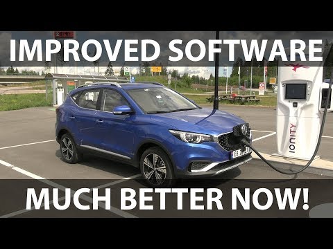 MG ZS EV with improved software & summer range test