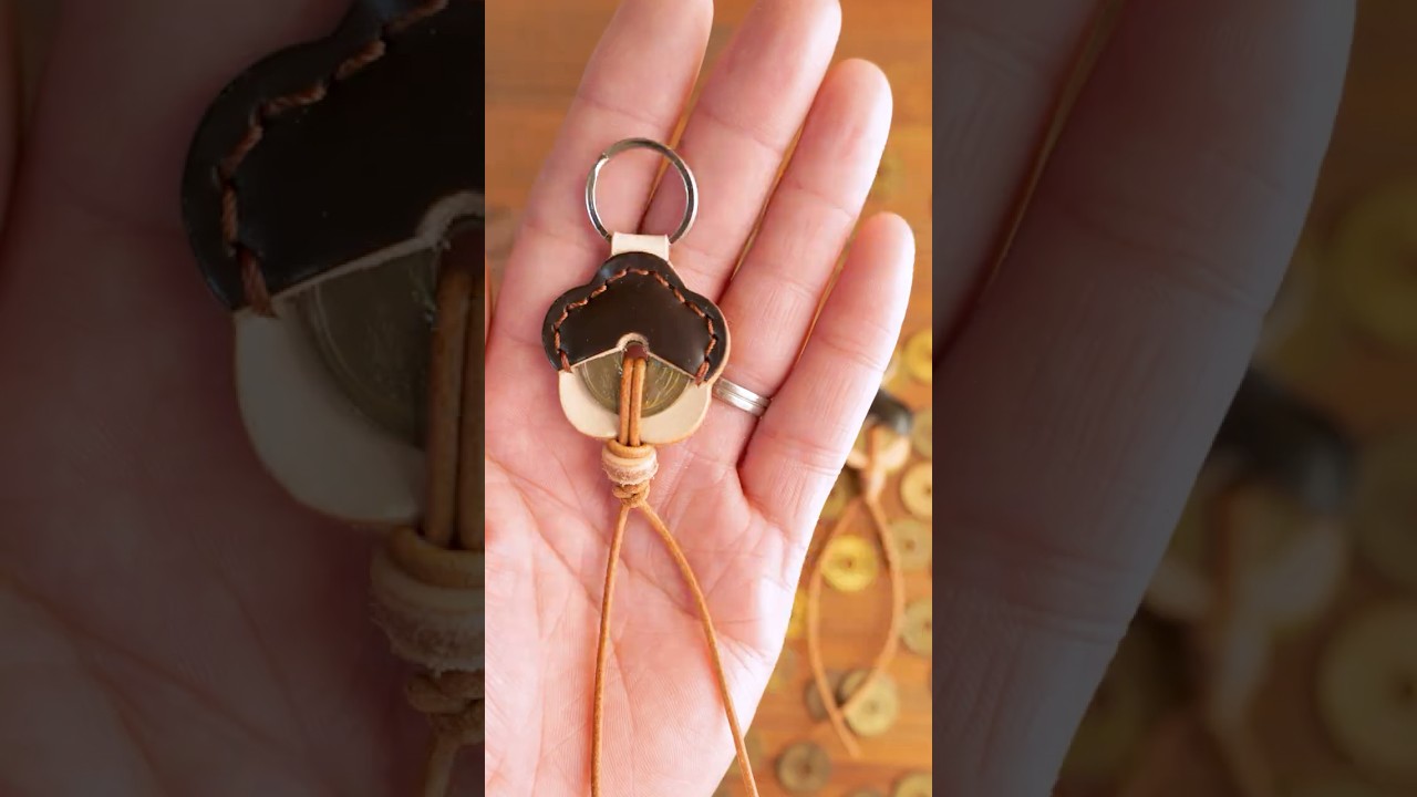 運気爆上がり？！2026年の干支【馬革（午年）】コードバンを使った『ご縁（五円）ホルダー』