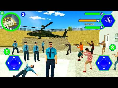 Miami Police Crime Vice Simulator - Police Vs Gangsters - Android Gameplay