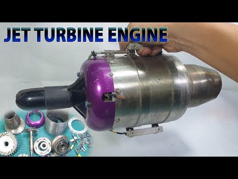 What's Inside Jet Turbine Engine RC Plane