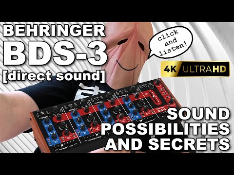 Behringer BDS-3 Drumsynth Review 4k Eurorack Soundcheck [direct sound] Penishead