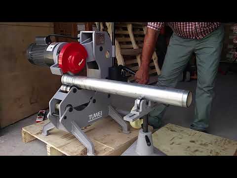 TWQ IIIA Pipe Cutting Machine demo