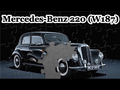 Thumbnail for Mercedes Benz 220 - Mercedes Benz W187 - Mercedes Benz puzzle | Puzzle INS by Mercedes-Benz W187