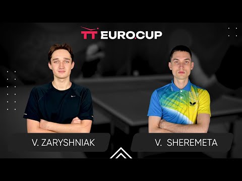 14:05 Vadym Zaryshniak - Vladyslav-Ivan Sheremeta 21.10.2024 TT Euro.Cup Ukraine Master. TABLE 3