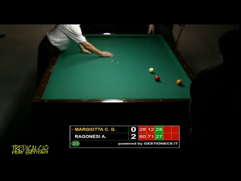 RAGONESI vs MARGIOTTA - Campionato Italiano Biliardo Juniores 2016 Nova Gorica