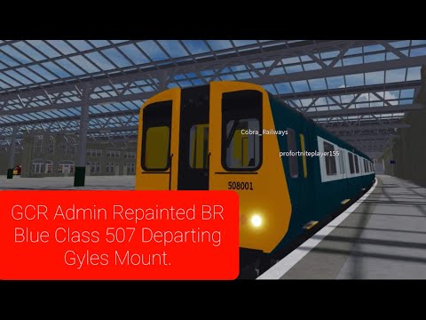 GCR Admin Repainted Class 508 Departing Gyles Mount (22/02/21)
