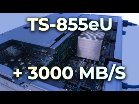 Servidor NAS para backup ampliable hasta 25GbE - QNAP TS-855eU-RP
