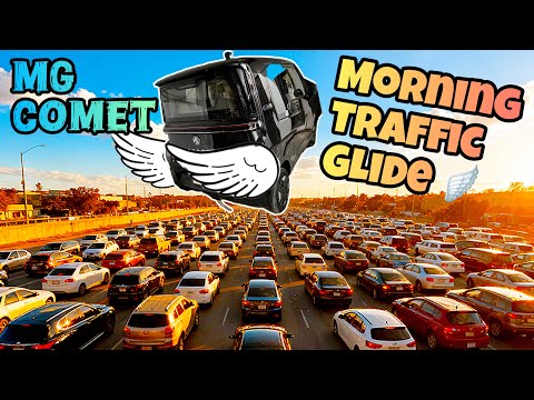 Morning Traffic Glide - Escape the gridlock | MG Comet POV drive