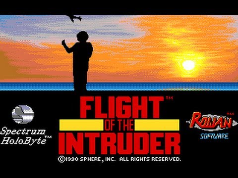 [PC DOS] Flight of the Intruder - F-4 Phantom Gameplay