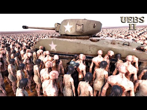 2 FULLAUTO UNITS IN THREAT OF 2M ZOMBIES, CAN THEY SURVIVE? | Ultimate Epic Battle Simulator 2