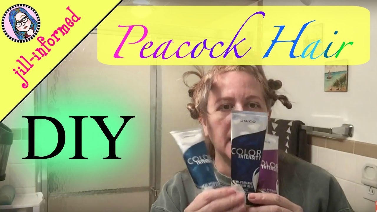 JOICO COLOR INTENSITY: Peacock Hair Orchid, Mermaid Blue and Sapphire Blue