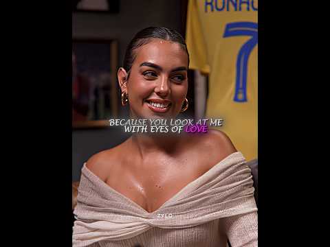 When Georgina Rizzed Ronaldo 😍