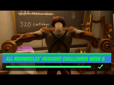 Fortnite All 'Meowscles' Mischief' (Week 6) Challenges Guide - Chapter 2 Season 2