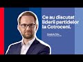 Președintele Interimar Al USR Dominic Fritz Declarații După Consultările De Astăzi de la Cot