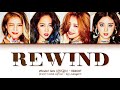 Wonder Girls (원더걸스) - Rewind Lyrics (Color Coded Lyrics)