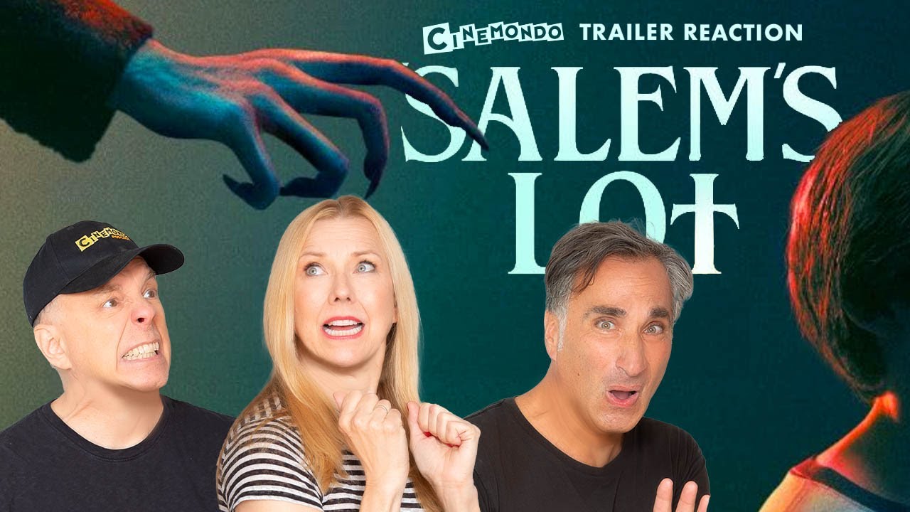 Salem's Lot Trailer Reaction! 2024 | Lewis Pullman | Gary Dauberman!