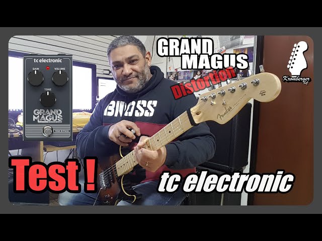 Vídeo relacionado con TC Electronic GRAND MAGUS DISTORTION Distorsión similar a un tubo orgánico con extremo inferior apretado y pandeo natural