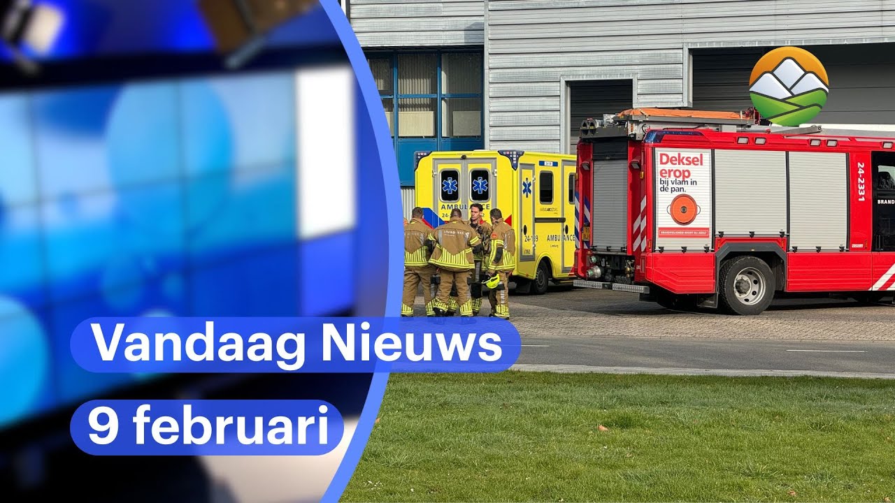 Vandaag Nieuws: ernstig bedrijfsongeval bij elektrotechnisch bedrijf