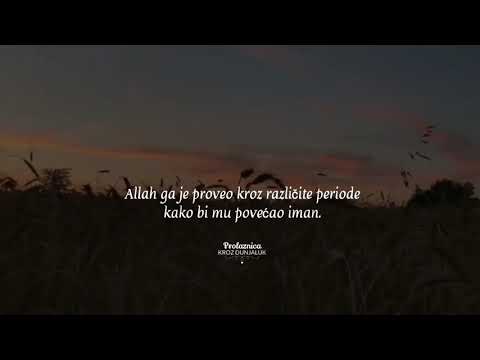 Primjer potpunog oslonca na Allaha.